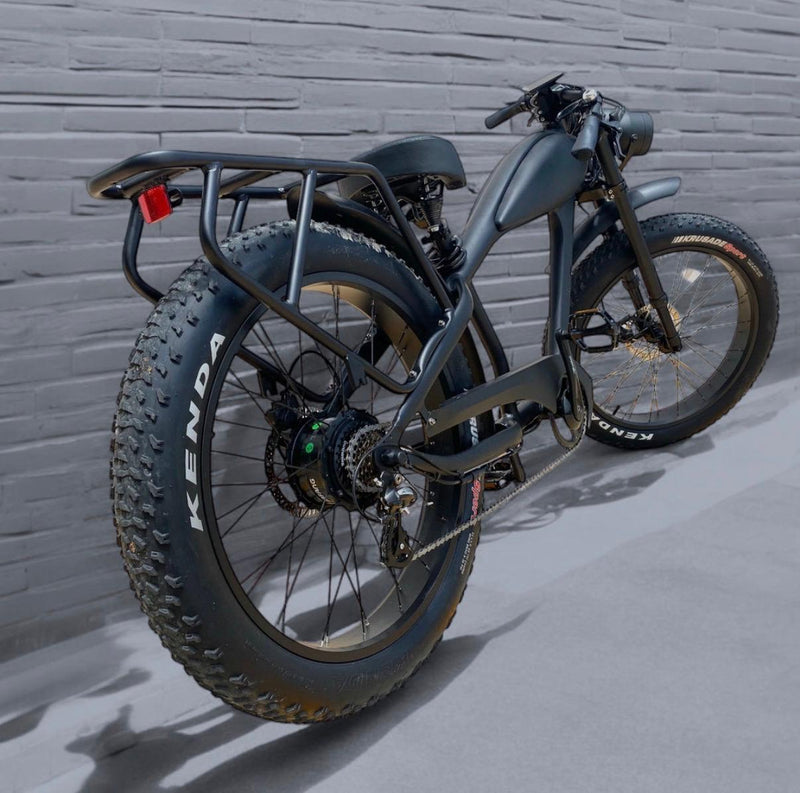 تحميل الصورة في عارض المعرض، دراجة كهربائية Cooler King 750S BLACK EDITION - 48 فولت، دراجة كهربائية على الطراز القديم
