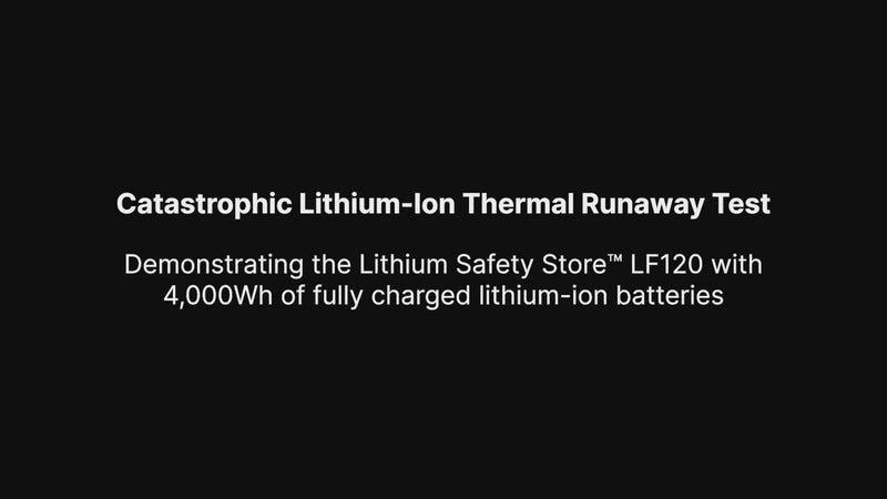 تحميل وتشغيل الفيديو في عارض المعرض، Lithium Storage Solutions LF120
